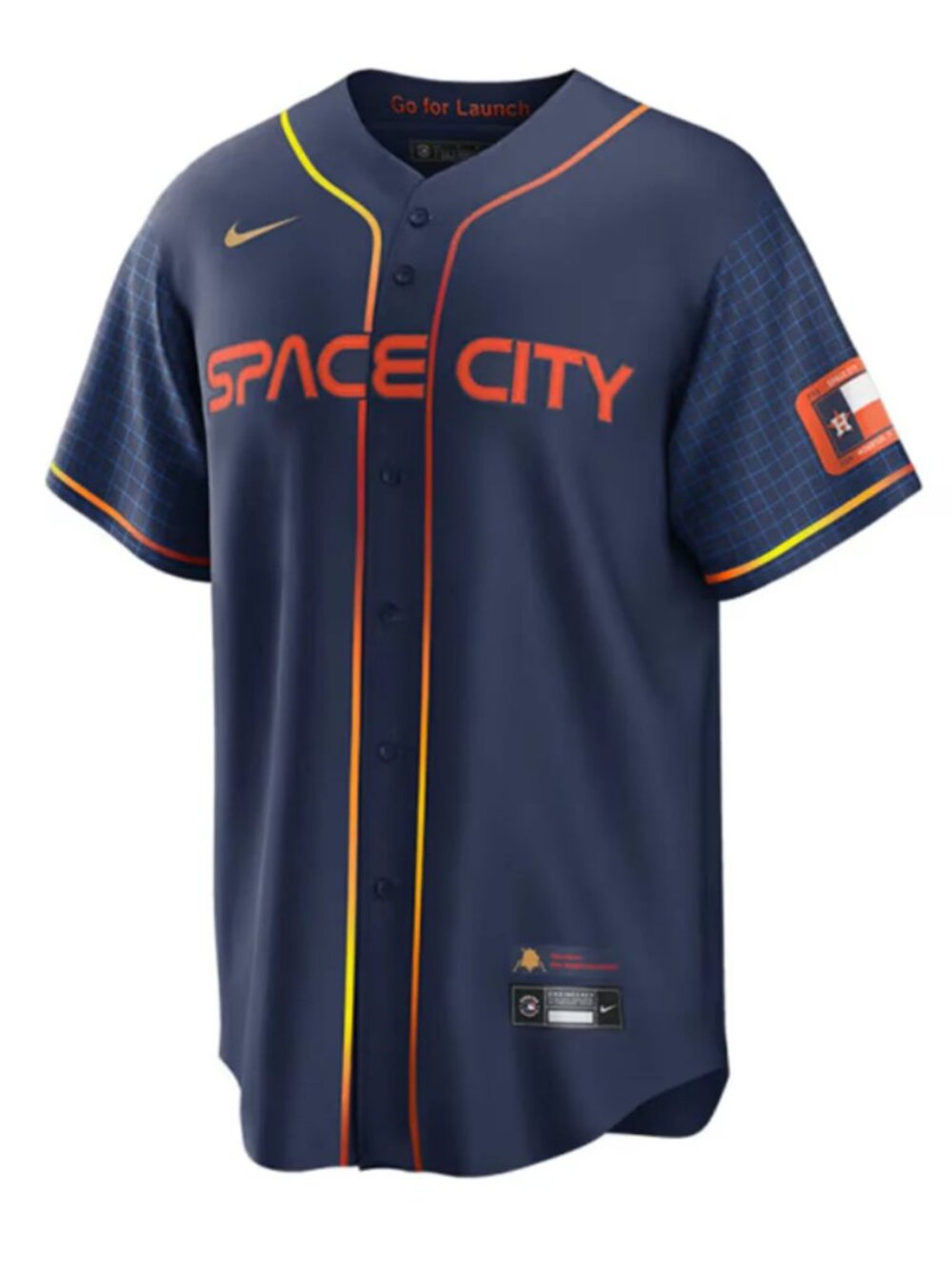 Houston Astros Space City Nike MLB Replica City Connect Jersey